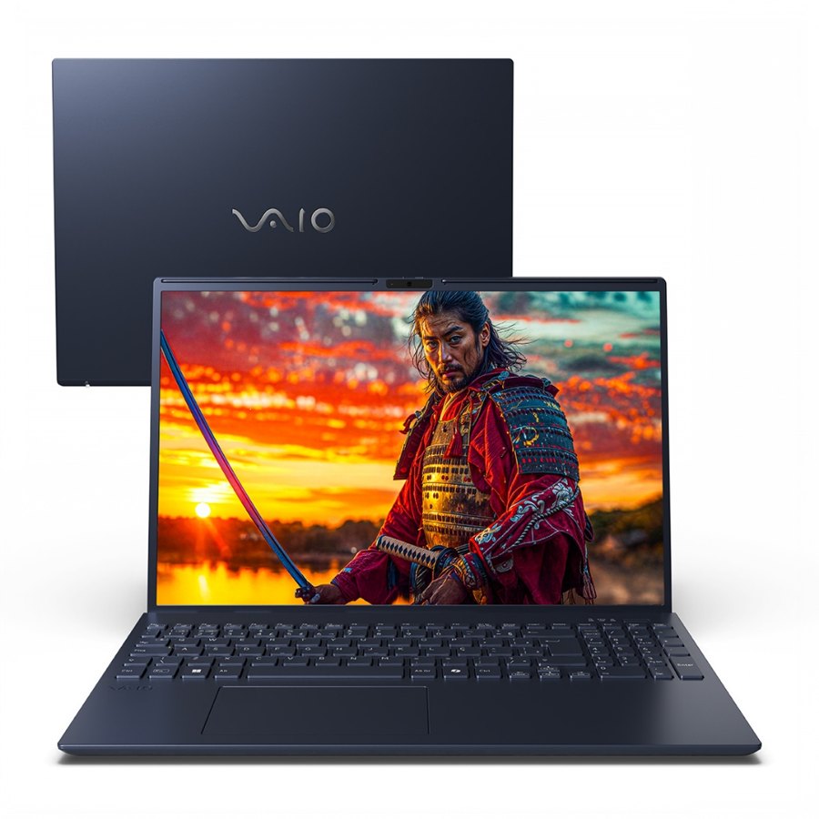 Notebook VAIO FE16 AMD Ryzen 7 5825U, Linux, 8GB RAM 256GB M.2 NVMe 16"  IPS - Cinza Grafite fe 16