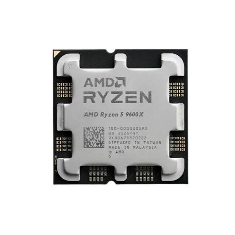 Processador AMD Ryzen 5 9600X, 3.9GHz (5.4GHz Turbo), 6-Cores 12-Threads, AM5 Novo (Sem Caixa ou Cooler)